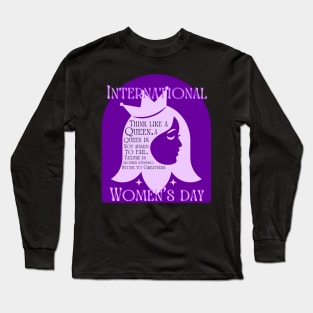 International Women's Day Long Sleeve T-Shirt